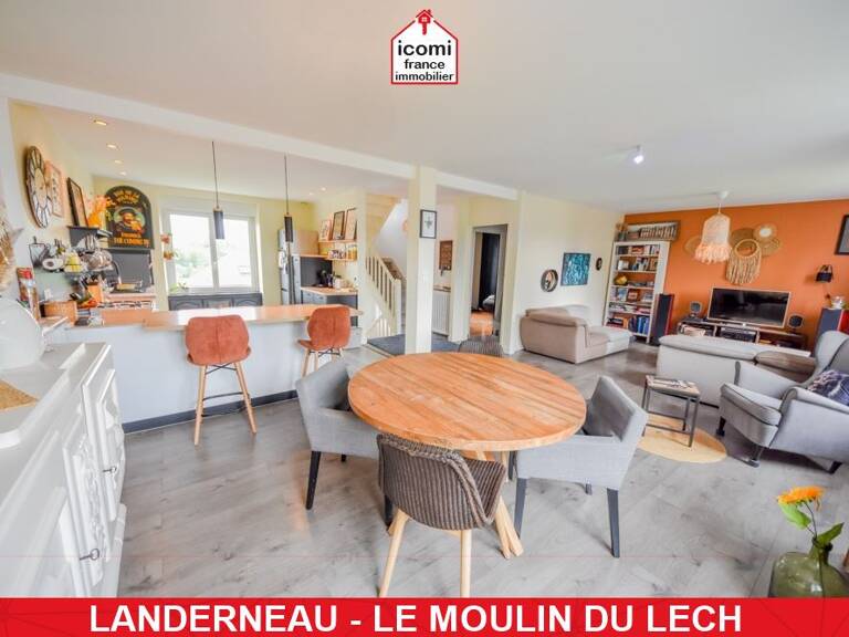 FINISTERE - Landerneau (29800) - A VENDRE - MAISON INDIVIDUELLE T7 152M² - 6 CHAMBRES - GARAGE - IDEALE POUR UNE FAMILLE SUR TERRAIN CLOS DE 560M² — photo 1
