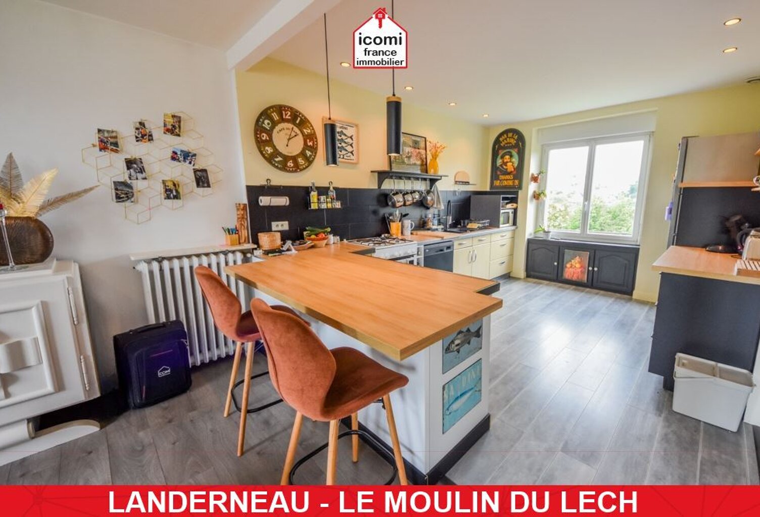 FINISTERE - Landerneau (29800) - A VENDRE - MAISON INDIVIDUELLE T7 152M² - 6 CHAMBRES - GARAGE - IDEALE POUR UNE FAMILLE SUR TERRAIN CLOS DE 560M² — photo 1