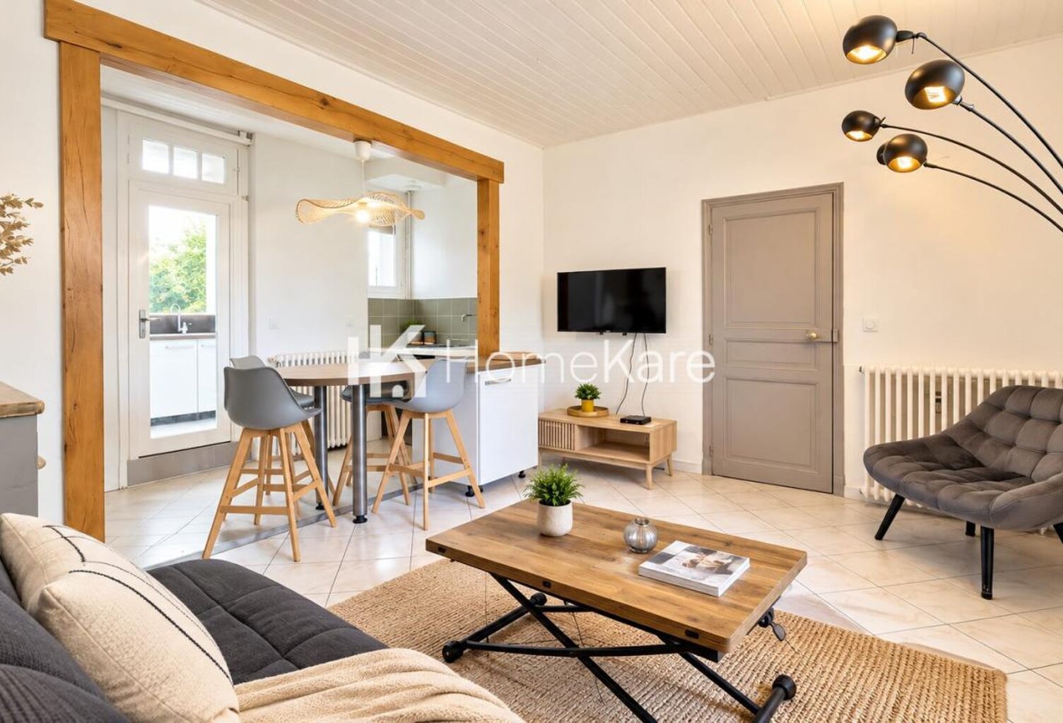 maison de ville avec garage et vie de plain-pied — photo 1