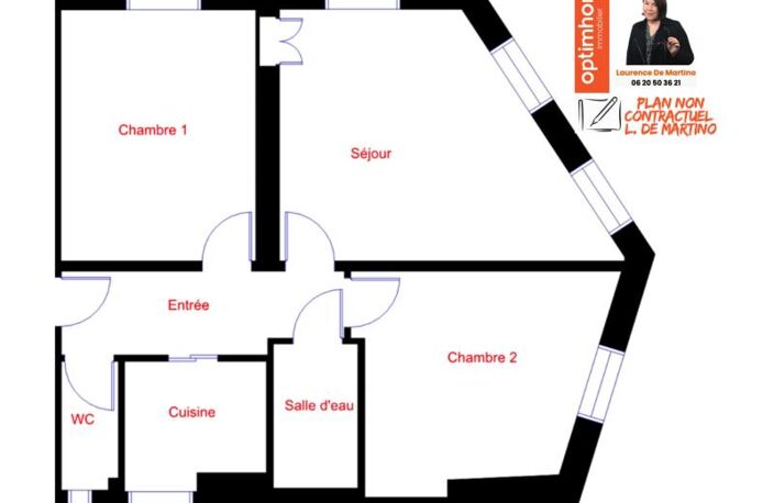 LA GARENNE-COLOMBES – PLACE DE LA LIBERTÉ – 3 PIÈCES D’ANGLE 50 M2– DERNIER ÉTAGE - CAVE - LOCAL VELOS - 9 MIN LIGNE L — photo 5