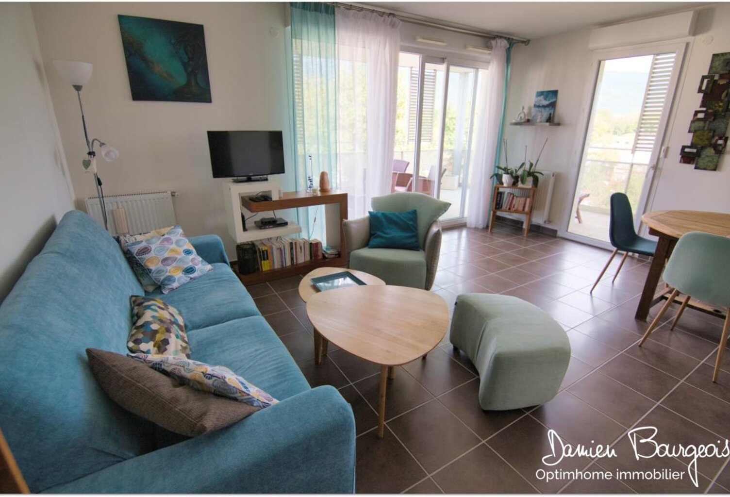 T3 avec terrasse, vue sur le Jura et garage — photo 1