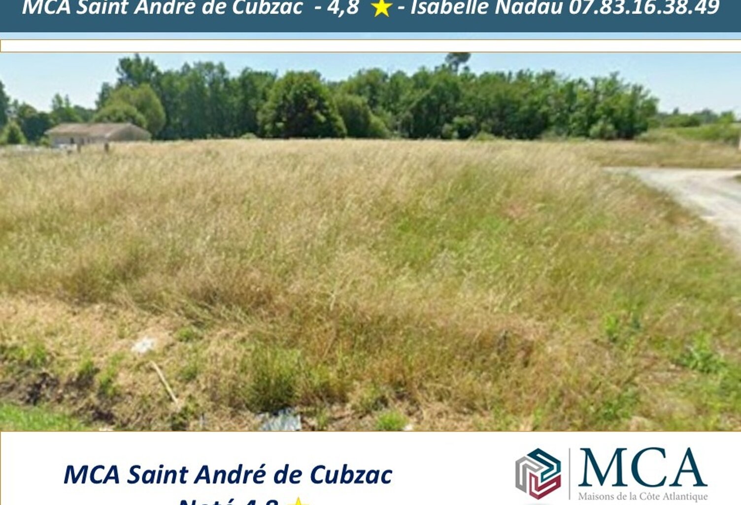 Terrain à bâtir à Pugnac (33710) — photo 1