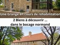 Bâtisse du XVIᵉ siècle à réhabiliter & Grange en cours de travaux – Ensemble foncier de 11 133 m² – Saint-Vigor-des-Monts (50420) — photo 2