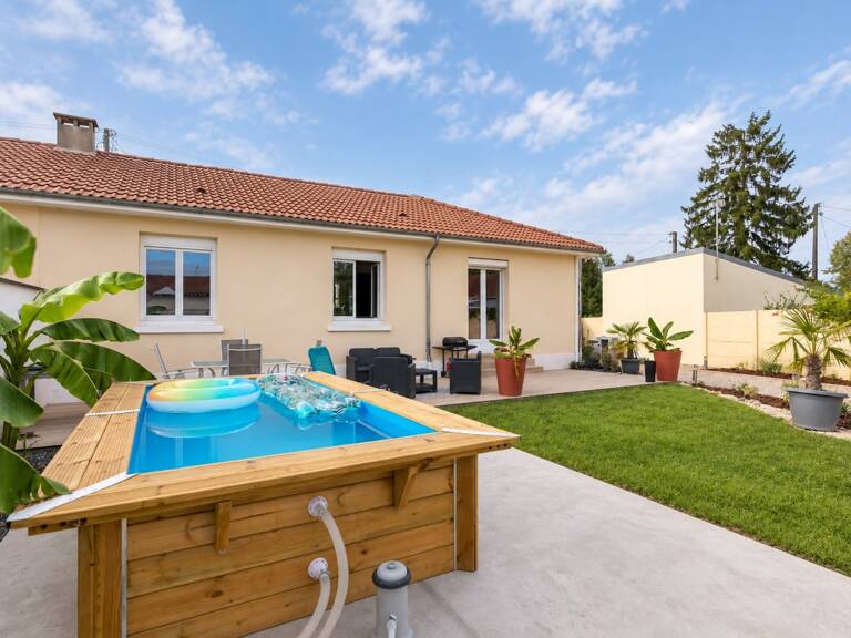 Maison à vendre 4 pièces MANTES LA JOLIE (78)Maison plein pied 65m²-2 chambres-garage-piscine-terrain 486m² — photo 1