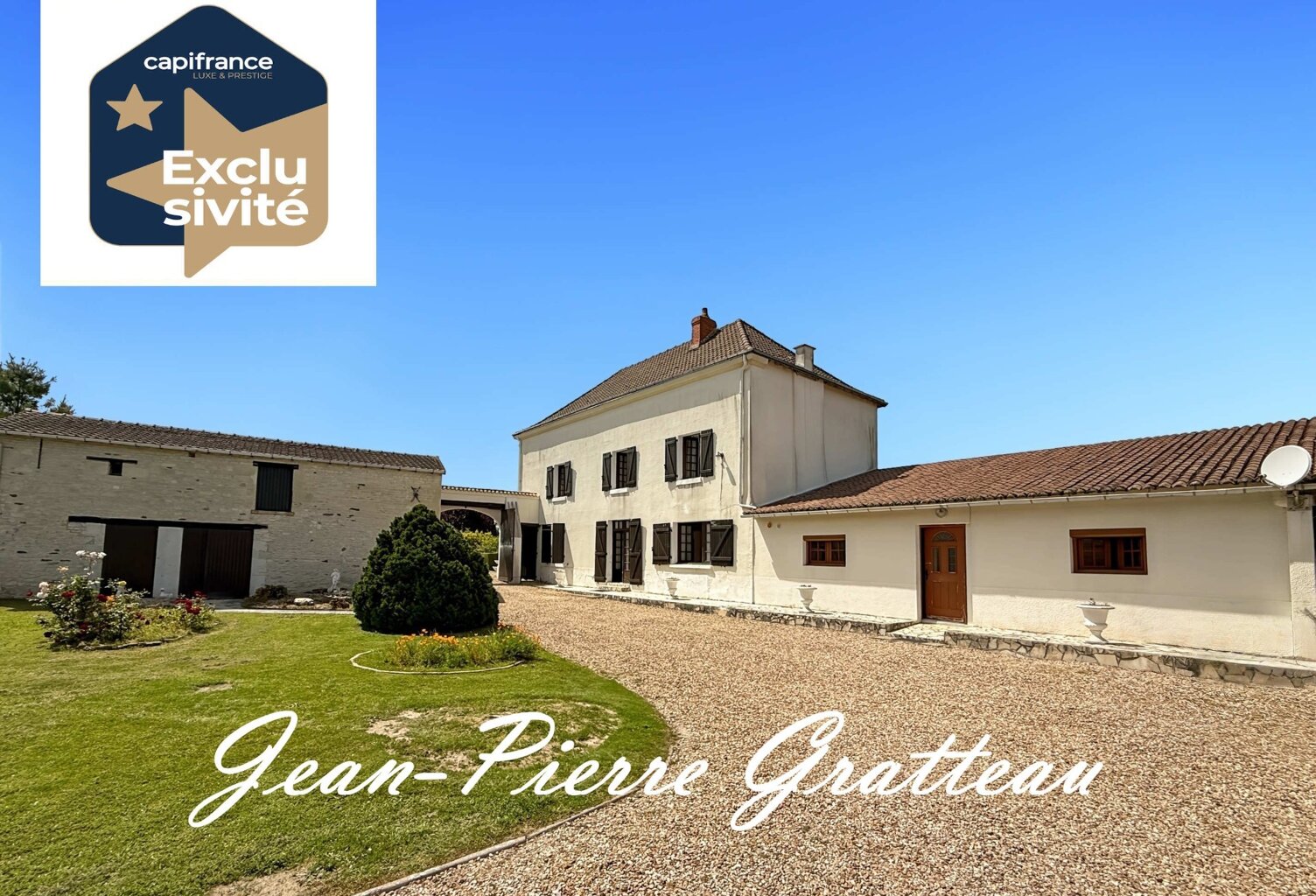 Dept de la Vienne (86) A vendre Propriété à vendre 5 pièces SERIGNY (86) — photo 1