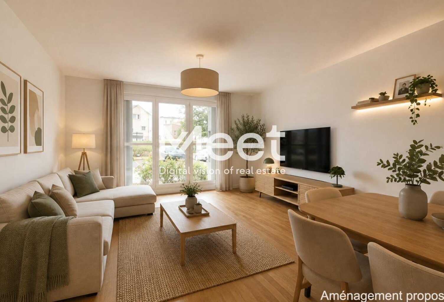 APPARTEMENT - 2 CHAMBRES - PARKING - CAVE — photo 1