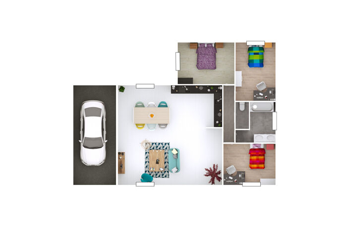 Vente maison 4 pièces 85 m² Longechenal (38690) — photo 5
