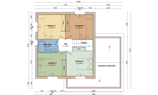 Maison 4 Pièces 88 m² à vendre à Champier (38260)