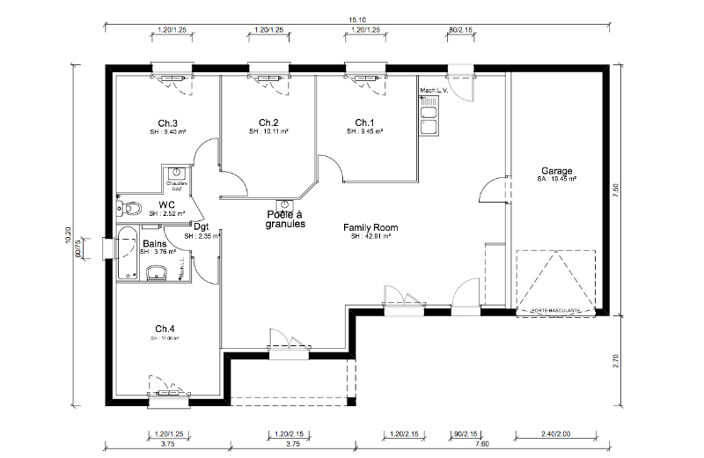 Vente maison 5 pièces 92 m² Châtonnay (38440) — photo 2