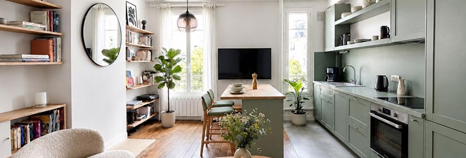 Appartement 2 Pièces 27 m² à vendre à Paris 18 (75018)