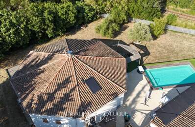 CARCASSONNE MAQUENS - MAISON  OCTOGONALE - JARDIN - PISCINE - GARAGE — photo du bien