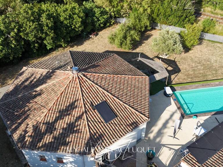 CARCASSONNE MAQUENS - MAISON  OCTOGONALE - JARDIN - PISCINE - GARAGE — photo 1