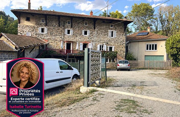 LAMURE SUR AZERGUES. Ancien moulin 285m2 avec dépendance, cour et jardin — photo 3