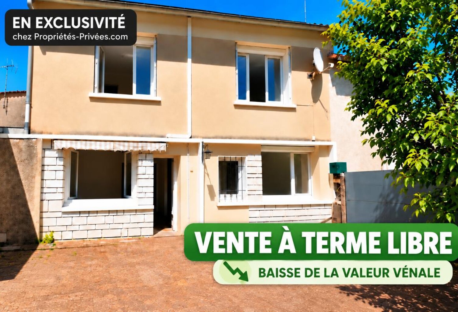 EXCLUSIVITE VENTE A TERME LIBRE Maison se situant à  Vervant 5 pièce(s) — photo 1