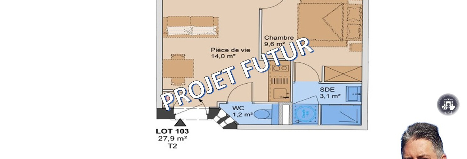 Appartement 1 Pièce 27 m² à vendre à Lyon 3 (69003)