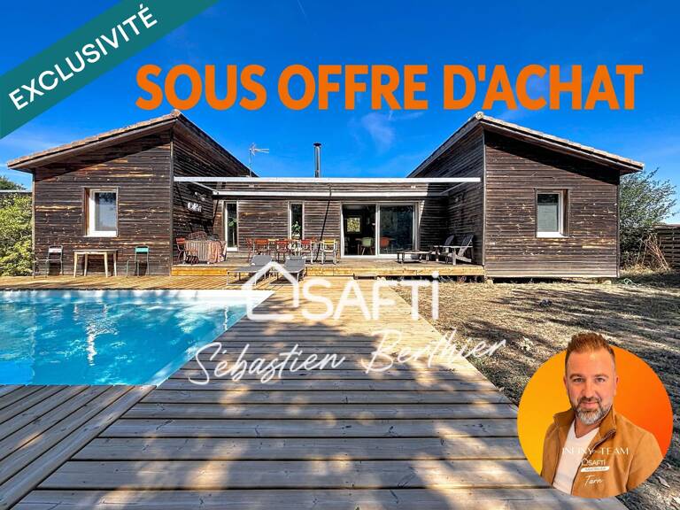 Maison bois  3 chambres + bureau  Piscine  Grand garage  Lavaur — photo 1