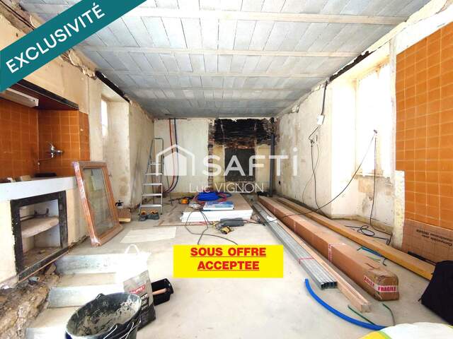 PETITE MAISON DE BOURG A TERMINER DE RENOVER — photo du bien