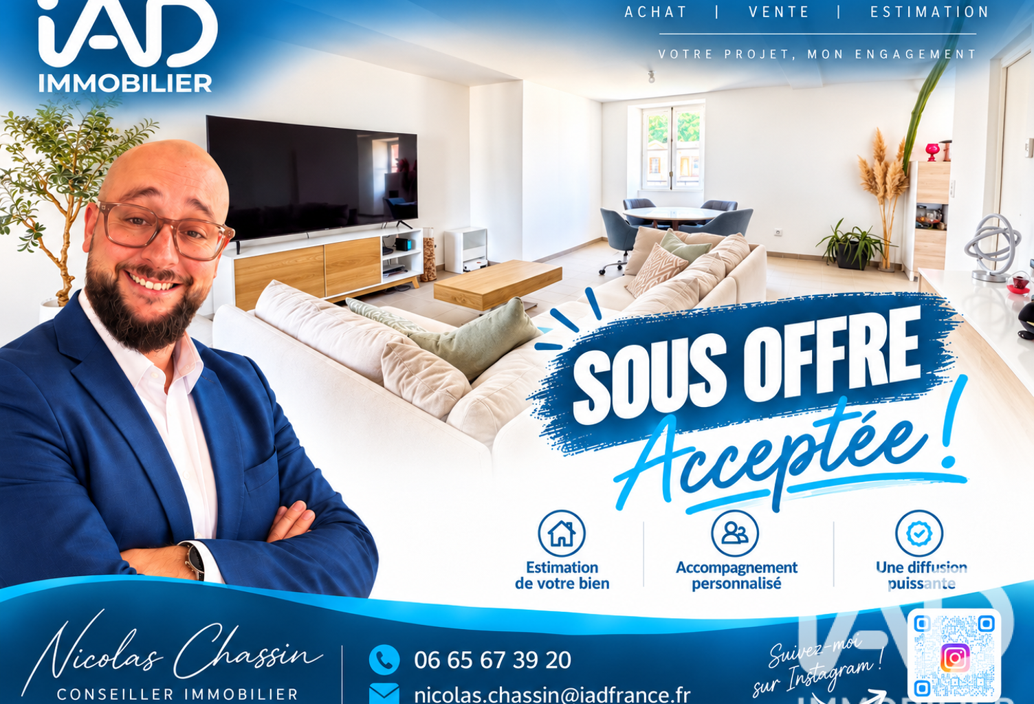 Vente Appartement 3 pièces — photo 1