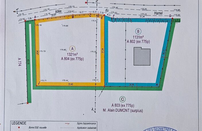 Vente Terrain à bâtir 1 321 m&sup2; — photo 2