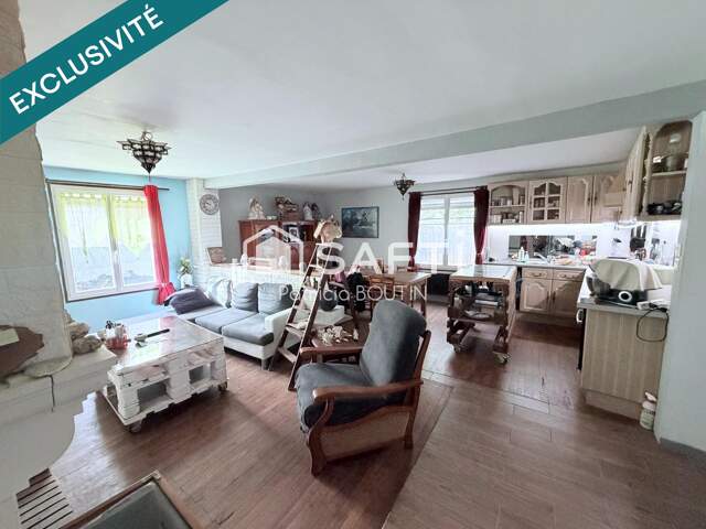 MAISON DE VILLAGE 3 CHAMBRES + BUREAU ET GARAGE A CHAMPDENIERS — photo du bien