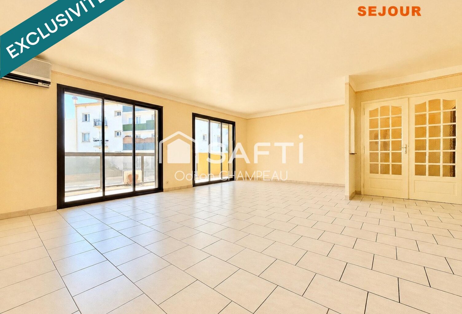 Appartement T4 traversant de 110m2 + balcon et terrasse + grand garage — photo 1