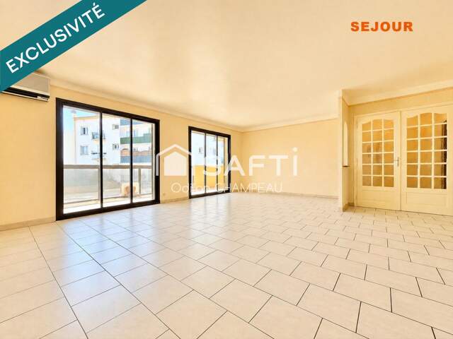 Appartement T4 traversant de 110m2 + balcon et terrasse + grand garage — photo du bien