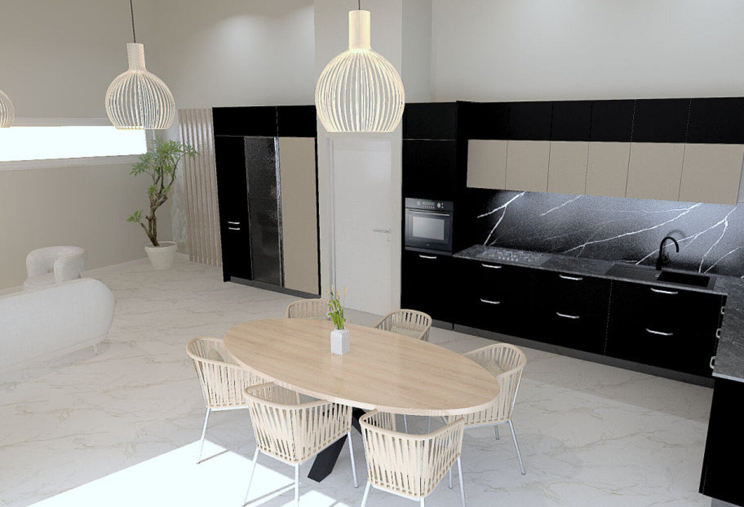Superbe T3 en duplex, balcon et 2 places de parking — photo 1