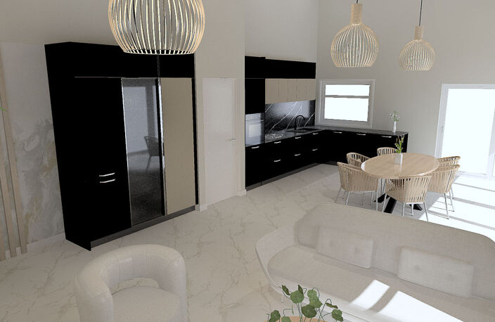 Superbe T3 en duplex, balcon et 2 places de parking — photo 2