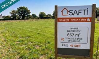 Terrain  667 m² à vendre à Henvic (29670)