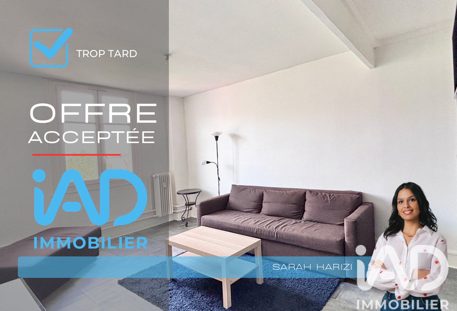 Vente Appartement 3 pièces — photo 1