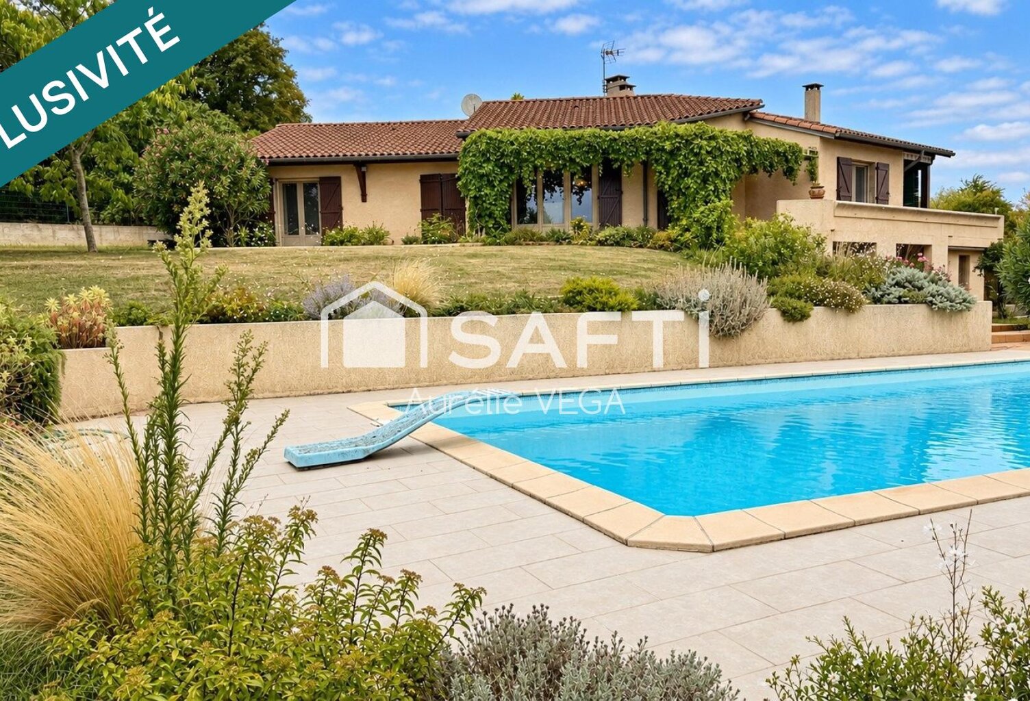 Villa avec piscine dans un cadre exceptionnel — photo 1