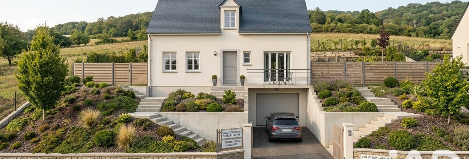 Terrain  1126 m² à vendre à Auneau-Bleury-Saint-Symphorien (28700)
