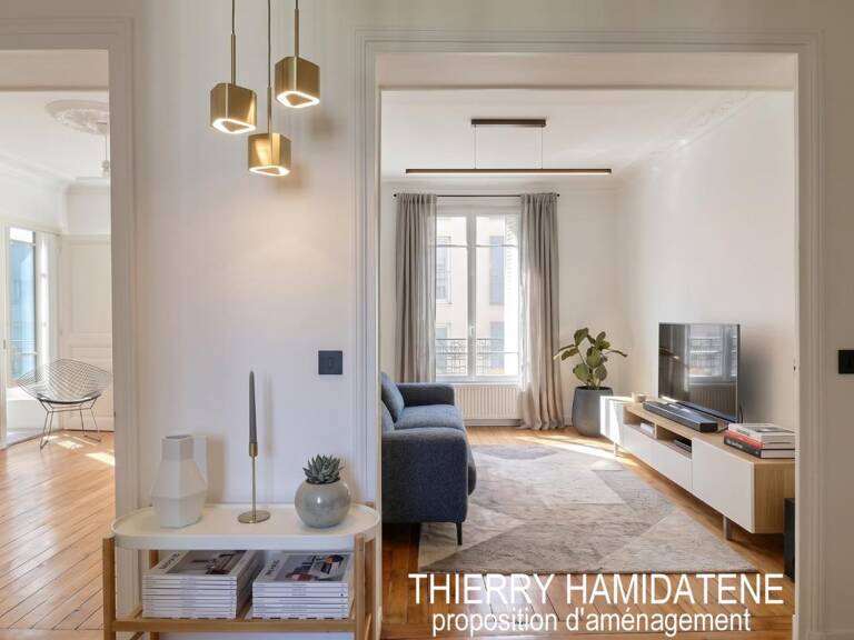 COLONIE !! A 5MN à pied de la gare du centre ville appartement bourgeois de style parisien 3 pieces 2 chambres 54m2 proche tous commerces et écoles — photo 1