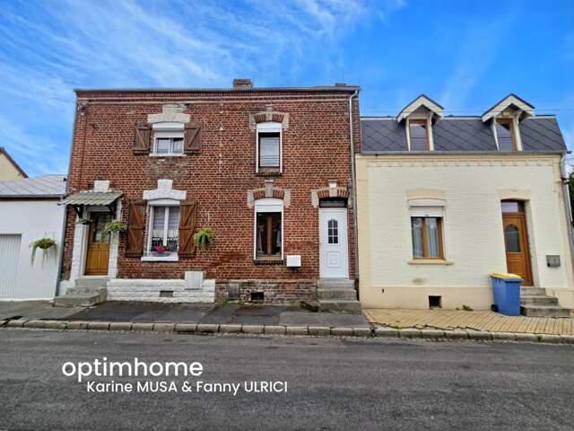 HIRSON (02) - 🏡 Vente maison avec 2 chambres 🛏️🛏️, avec terrasse et jardin ☘️ — photo du bien