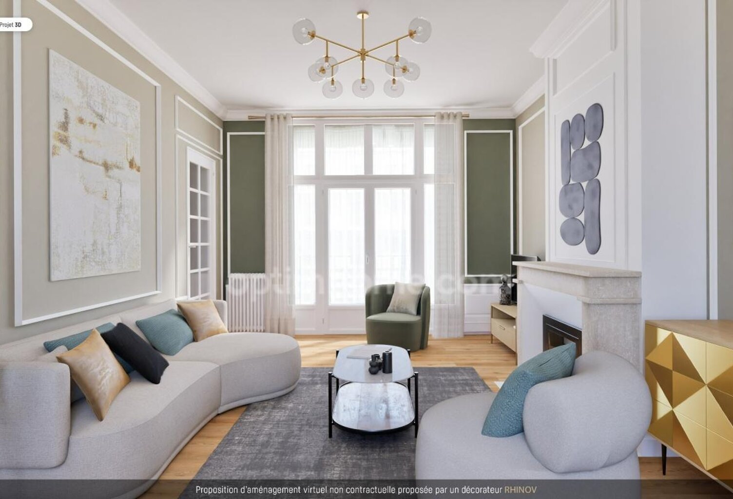 Porte Dorée/ Porte de Vincennes–187M²–4 CHAMBRES–RÉCEPTION 50 M²–VUE SUR JARDINS — photo 1