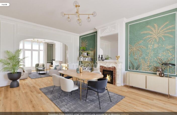 Porte Dorée/ Porte de Vincennes–187M²–4 CHAMBRES–RÉCEPTION 50 M²–VUE SUR JARDINS — photo 3