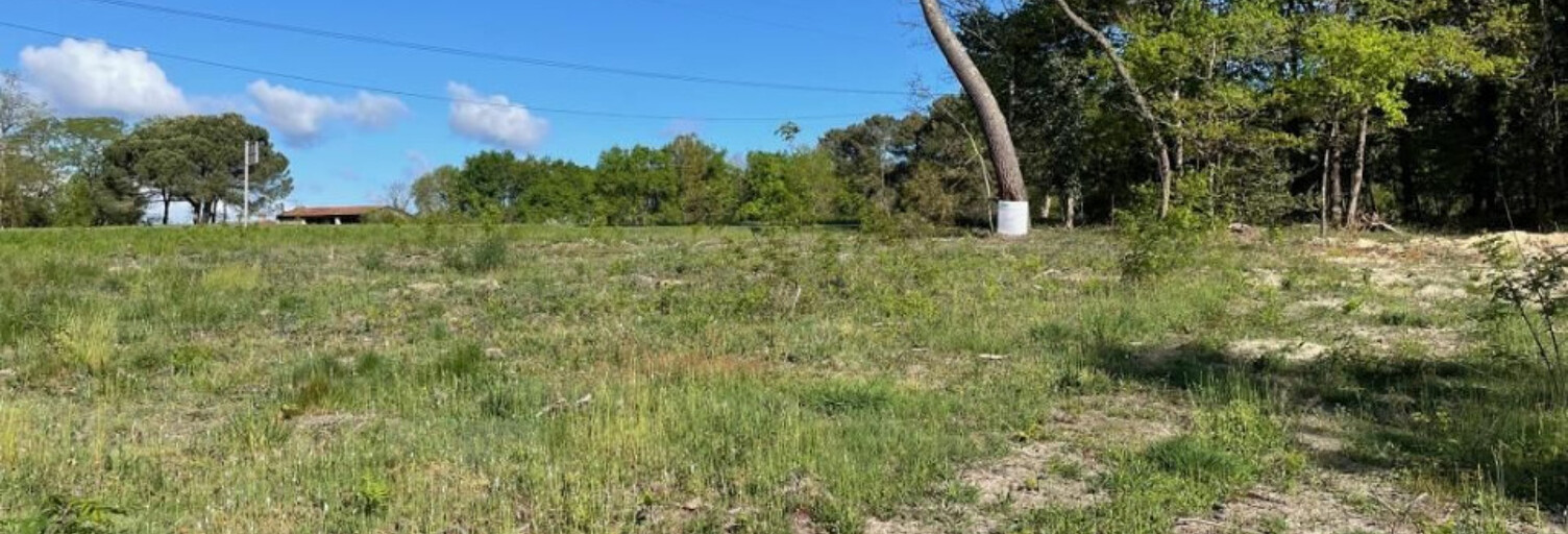 Terrain  1050 m² à vendre à Targon (33760)