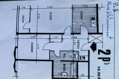 Appartement 2 pièces 620 €