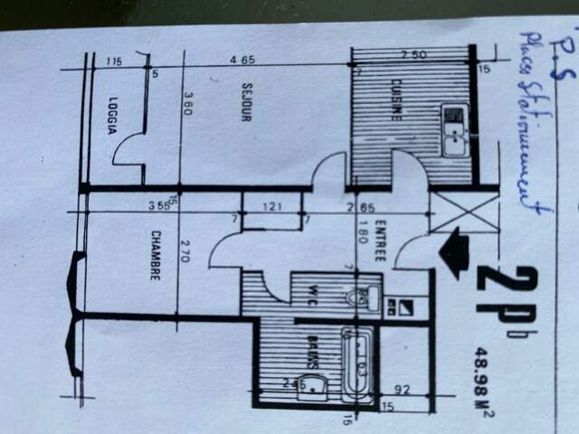 Appartement de 49m2 à louer sur Besançon — photo du bien
