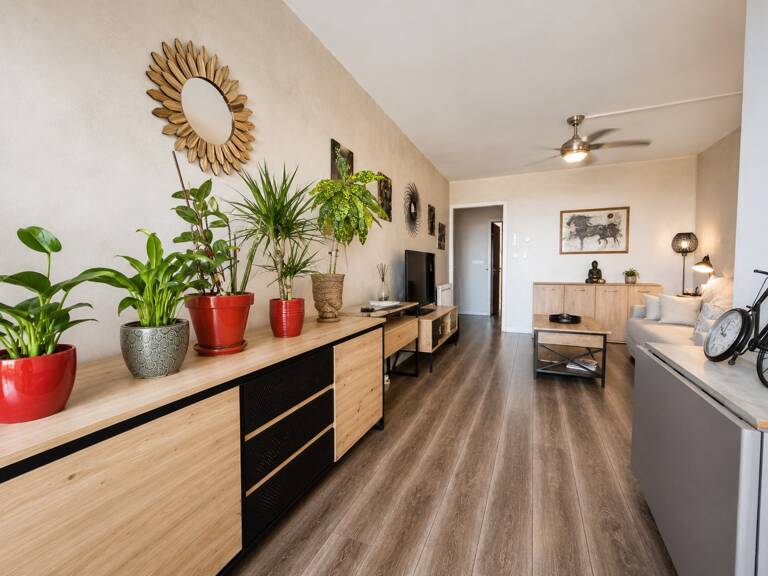 EXCLUSIVITÉ | CANET-PLAGE SUD - T2 TRAVERSANT • TERRASSE • VUE MER • PARKING & CAVE — photo 1