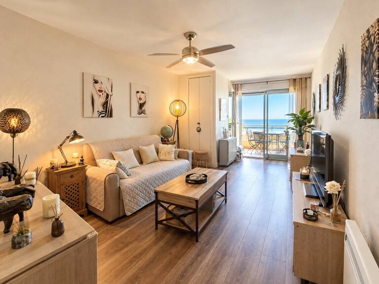 EXCLUSIVITÉ | CANET-PLAGE SUD - T2 TRAVERSANT • TERRASSE • VUE MER • PARKING & CAVE — photo 1