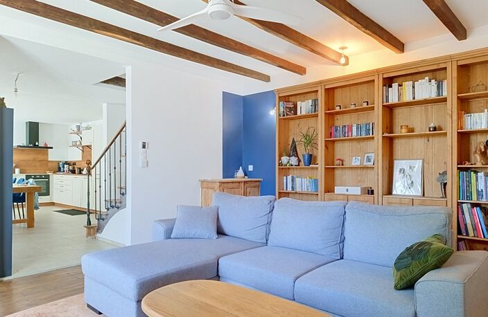CHARME DE L’ANCIEN, BEAUX VOLUMES ET CONFORT MODERNE – 166 M² – 4 GRANDES CHAMBRES – TERRAIN DE 2 144 M² — photo 3