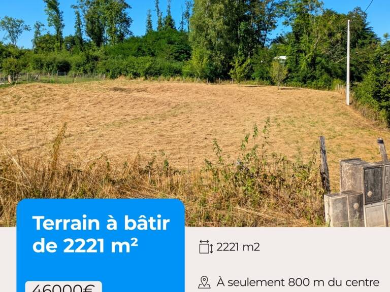 Terrain à vendre de 2 221 m² BLETTERANS (39) — photo 1