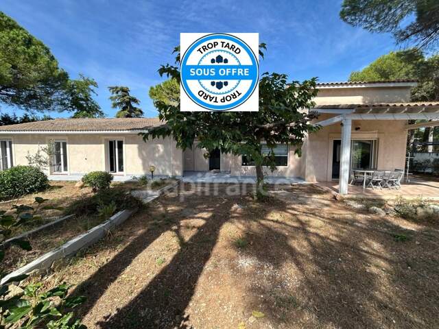 Maison de plain-pied 5 pièces de 204 m² avec piscine sur plus de 2 000 m² de terrain COURNONTERRAL (34) — photo du bien
