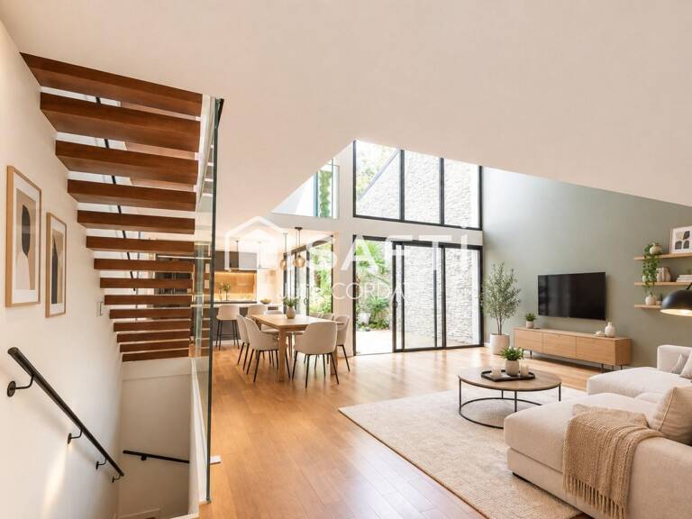 Maison type loft familial d'exception avec patio et 4 parkings — photo 1