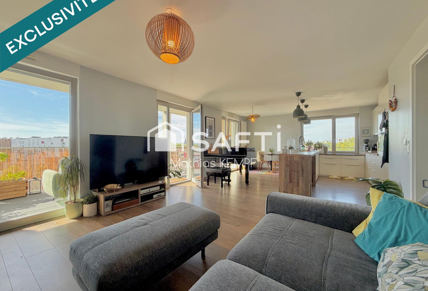 Magnifique 3P - 77m² - 2017 GRAND BALCON  - GARAGE — photo 1