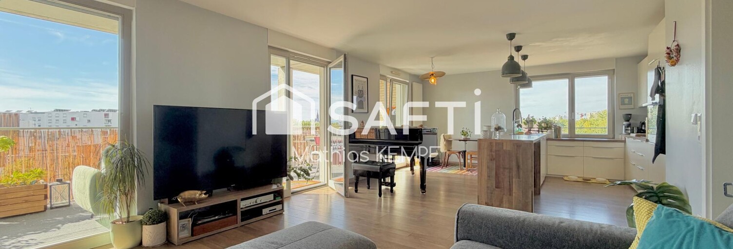 Appartement 3 Pièces 77 m² à vendre à Strasbourg (67100)