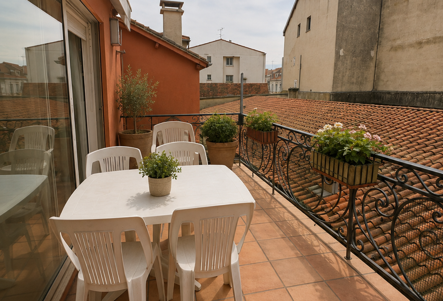 Bel appartement 110 m2,  3chs, avec terrasse et ascenseur — photo 1