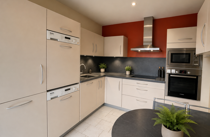 Bel appartement 110 m2,  3chs, avec terrasse et ascenseur — photo 4