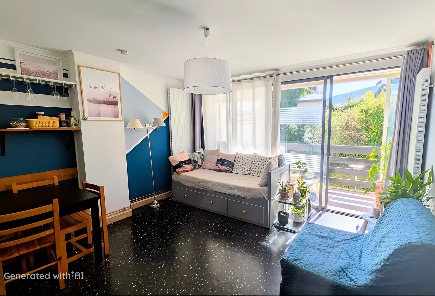 EXCLUSIVITÉ - CHARMANT T2 RÉNOVÉ ET MEUBLÉ — photo 1